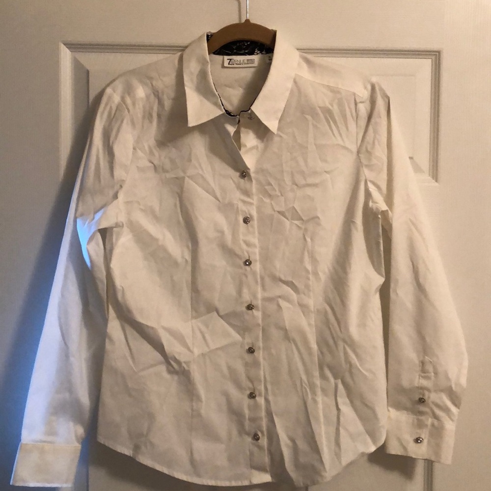 NY&C white button down